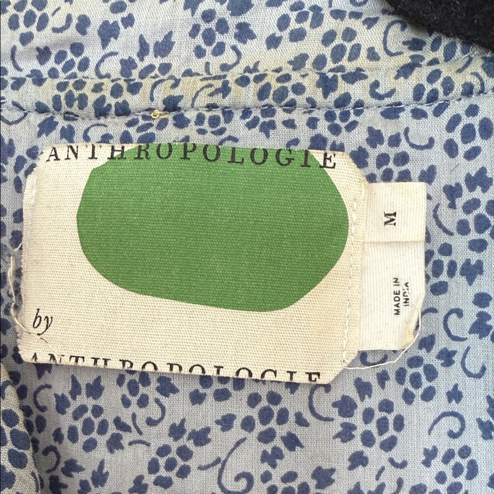 Anthropologie Yellow and Pink Floral Blazer - Picture 2 of 4